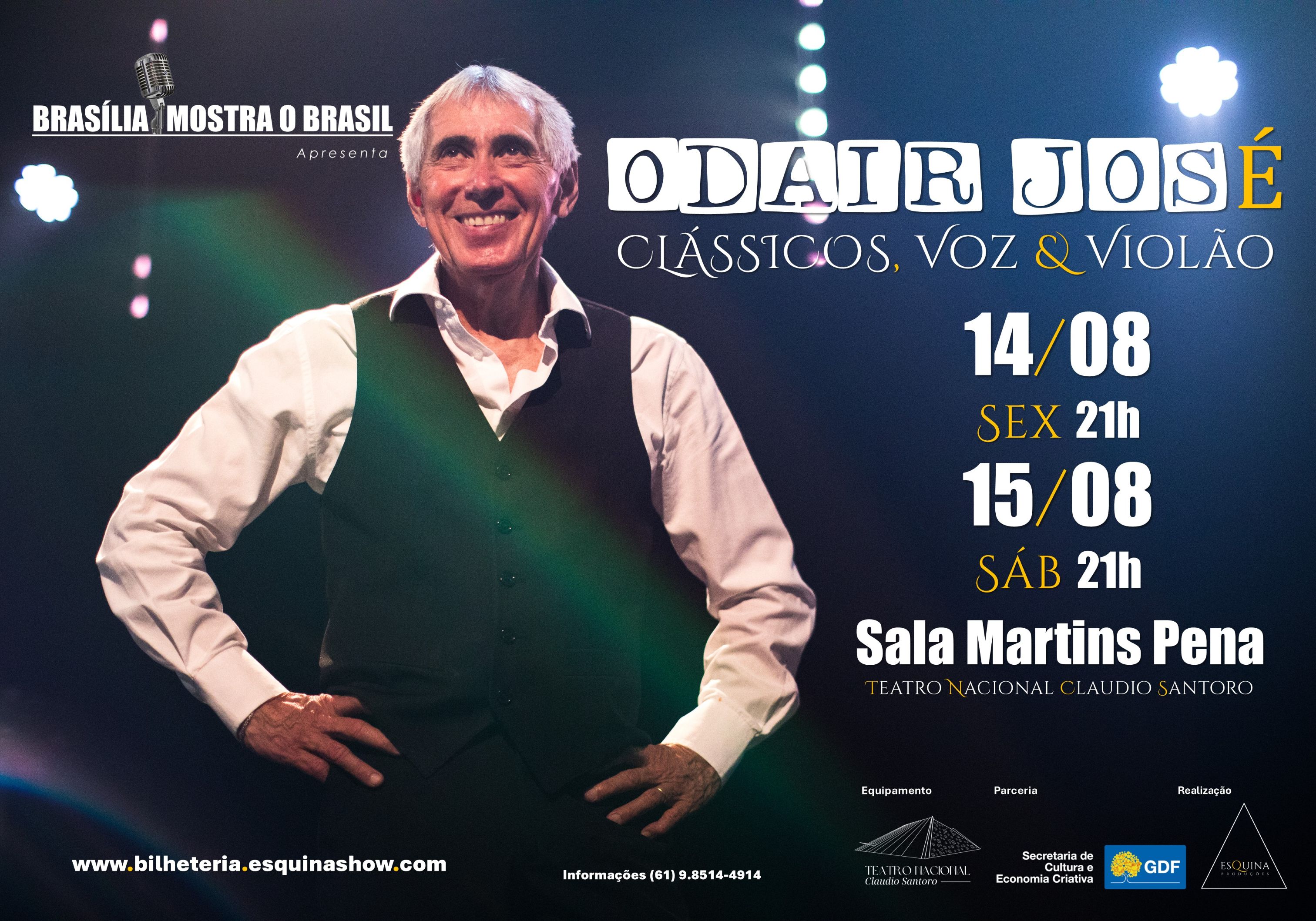 ODAIR JOSÉ, CLÁSSICOS, VOZ & VIOLÃO
